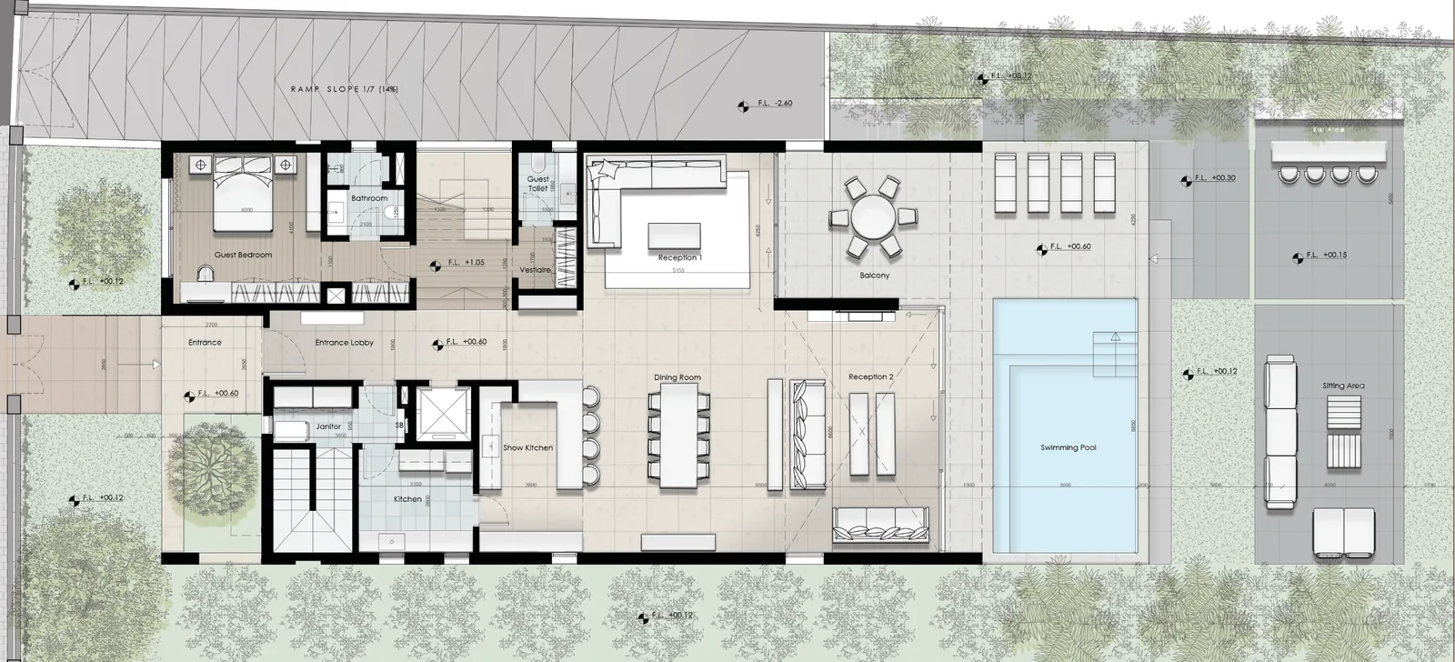 New Giza Villa plan – BIM EEC project